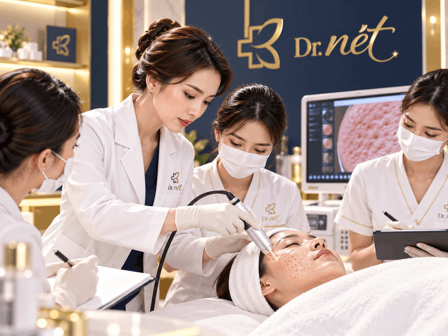 Truyền nghề trị sẹo rỗ